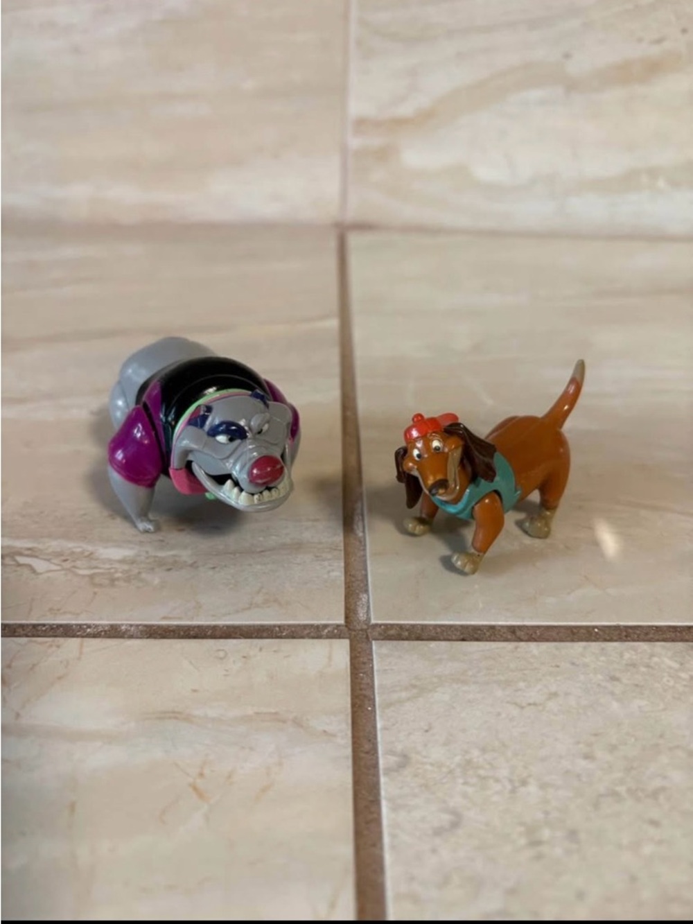 Vintage 90’s All Dogs Go To Heaven Figurines